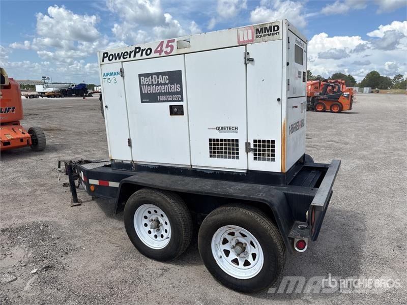 Airman Power Pro 45 36 kW Mobile Generator Set Diiselgeneraatorid