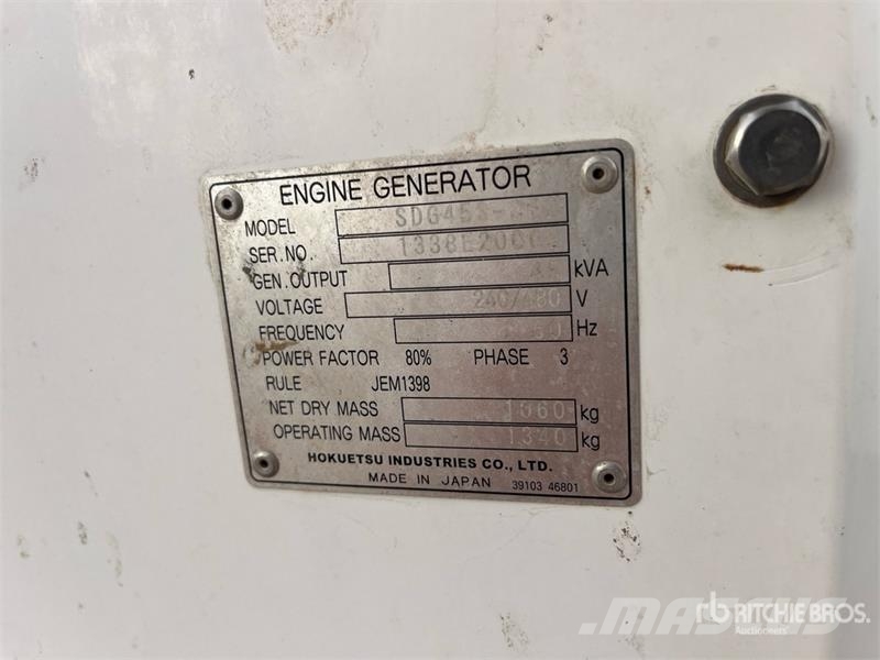 Airman SDG45S Diesel Generatoren