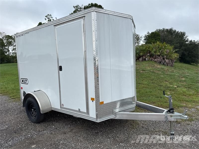Alcom C6X10S-XLT-P 10 ft S/A Enclosed Trailer Gesloten opbouw trailers