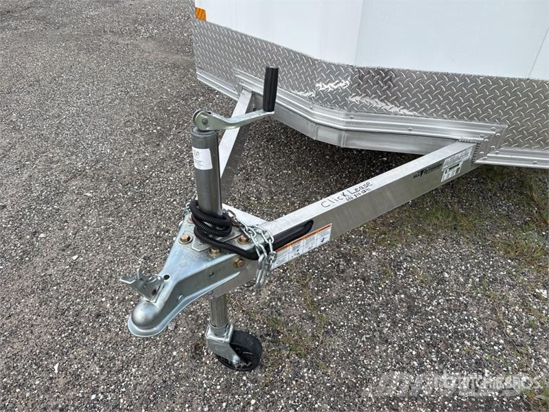 Alcom C6X10S-XLT-P 10 ft S/A Enclosed Trailer Gesloten opbouw trailers