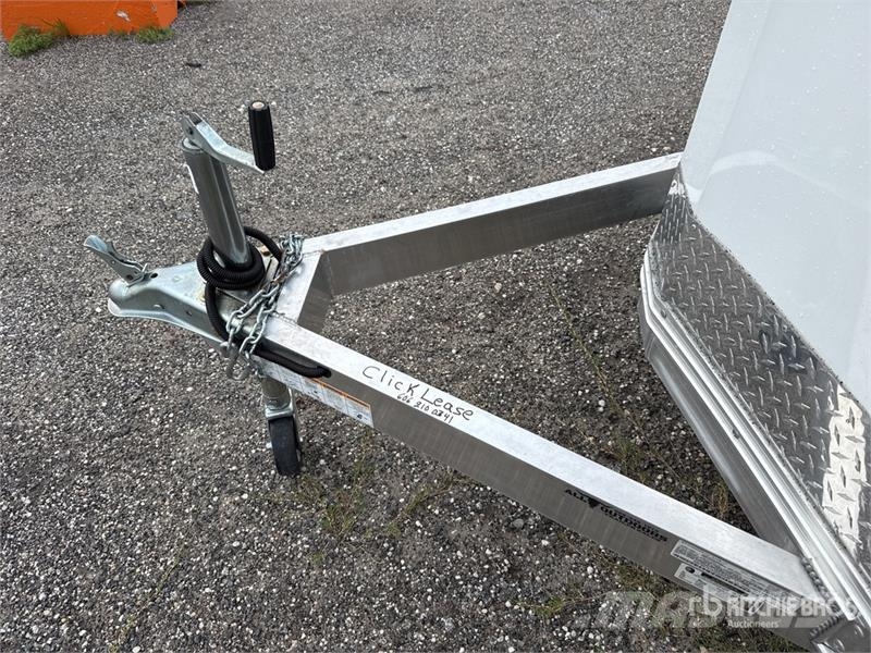 Alcom C6X10S-XLT-P 10 ft S/A Enclosed Trailer Gesloten opbouw trailers