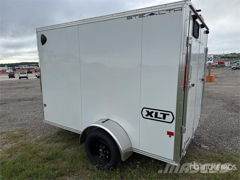 Alcom C6X10S-XLT-P 10 ft S/A Enclosed Trailer Gesloten opbouw trailers