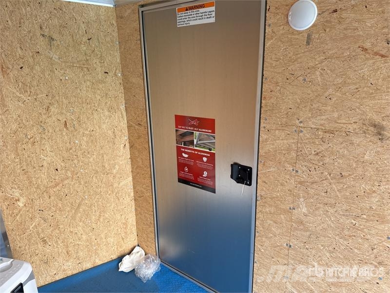 Alcom C6X10S-XLT-P 10 ft S/A Enclosed Trailer Gesloten opbouw trailers