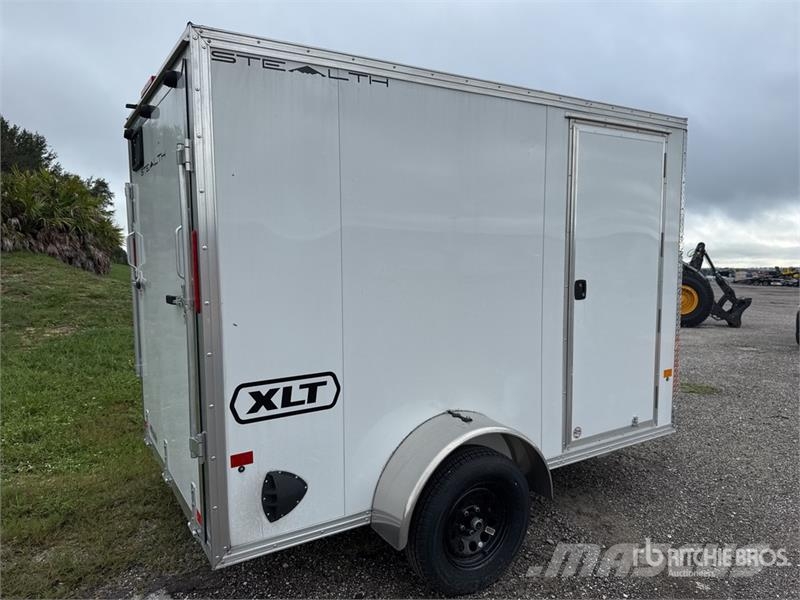 Alcom C6X10S-XLT-P 10 ft S/A Enclosed Trailer Gesloten opbouw trailers
