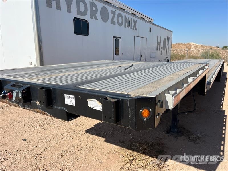  Aldura 47 ft T/A Spread Axle Step Deck Trailer Tieflader