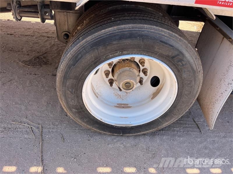  Aldura 47 ft T/A Spread Axle Step Deck Trailer Tieflader