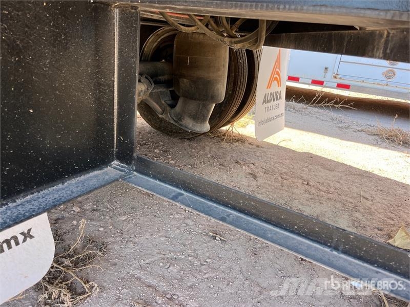  Aldura 47 ft T/A Spread Axle Step Deck Trailer Tieflader