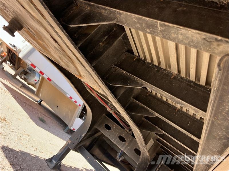  Aldura 47 ft T/A Spread Axle Step Deck Trailer Tieflader