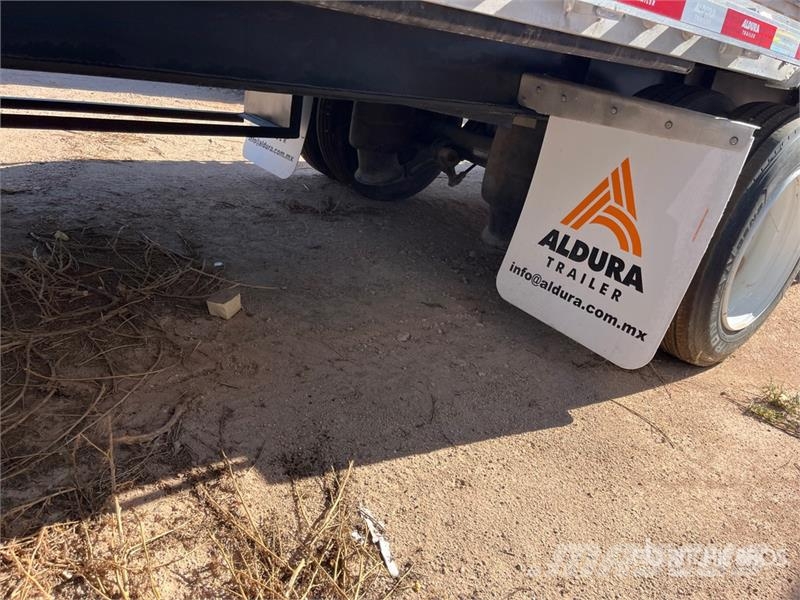  Aldura 47 ft T/A Spread Axle Step Deck Trailer Tieflader
