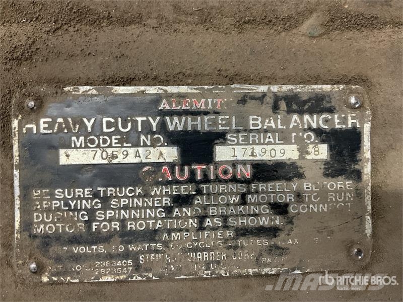 Alemite Wheel Balancer Egyéb alkatrészek