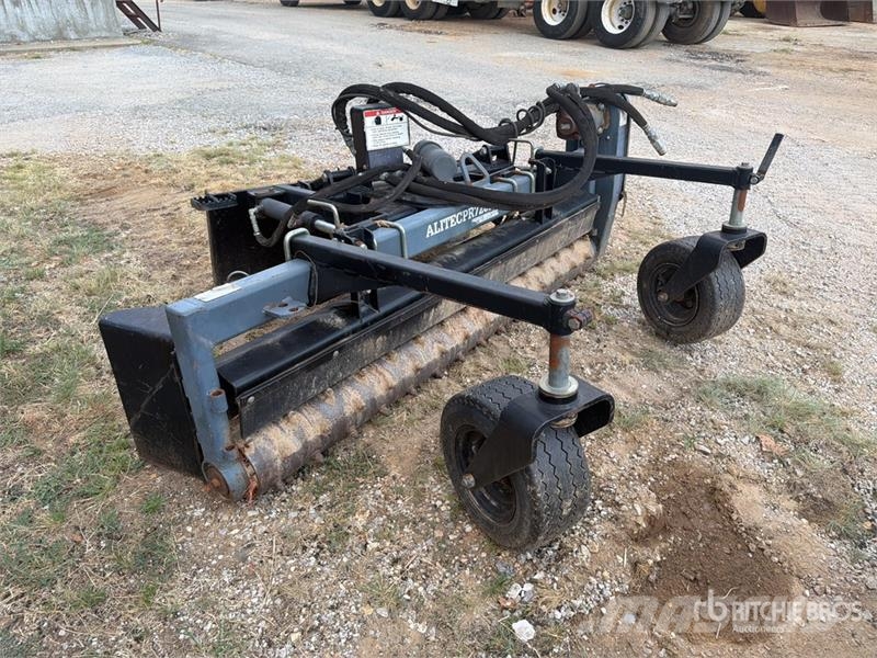 Alitec PR720FL 72 in Skid Steer Power Rake Kreiselheuer/-wender