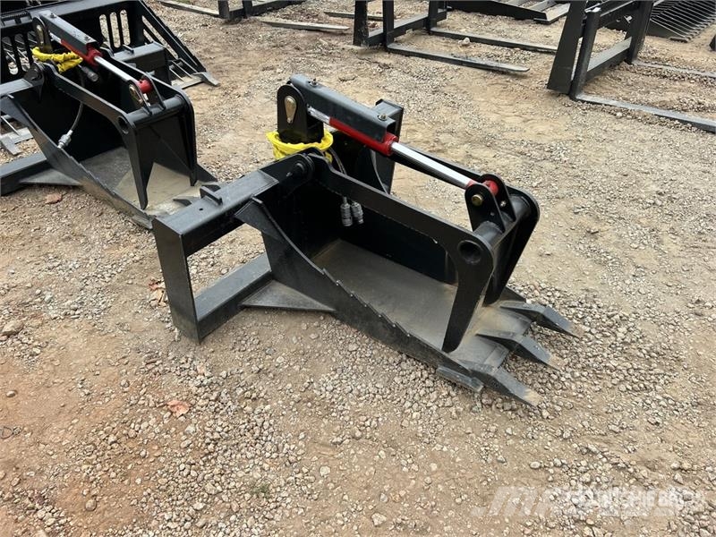 All-Star 42 in Stump Skid Steer Grapple Bucket Greifer