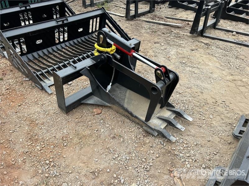All-Star 42 in Stump Skid Steer Grapple Bucket Greifer