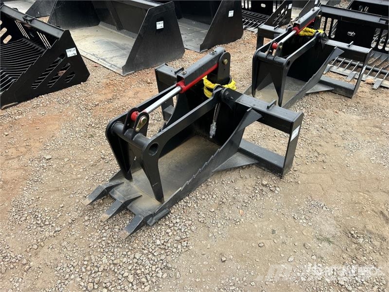 All-Star 42 in Stump Skid Steer Grapple Bucket Greifer