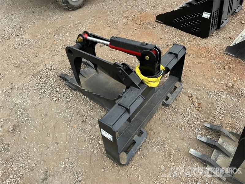 All-Star 42 in Stump Skid Steer Grapple Bucket Greifer