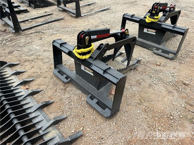 All-Star 42 in Stump Skid Steer Grapple Bucket Greifer