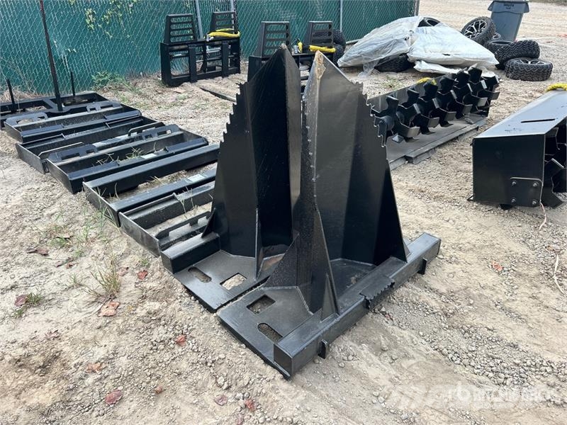 All-Star 43 in Skid Steer Stump Bucket Baldes