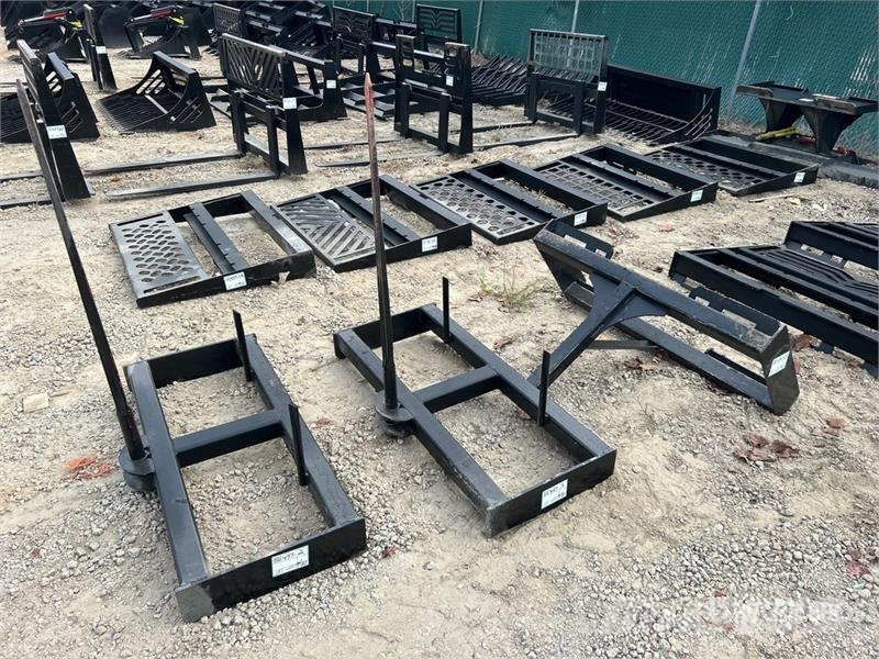  All-Star 44 in Skid Steer Bale Spear Outros componentes