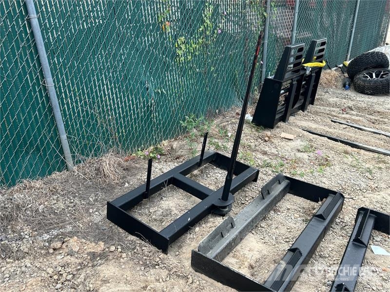  All-Star 44 in Skid Steer Bale Spear Outros componentes