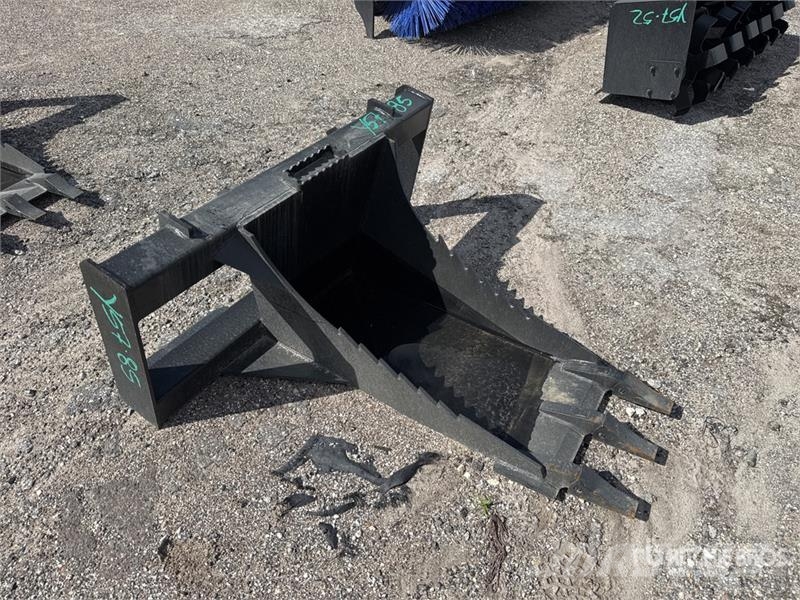 All-Star 46 in Skid Steer Stump Bucket (Unused) Lopaty