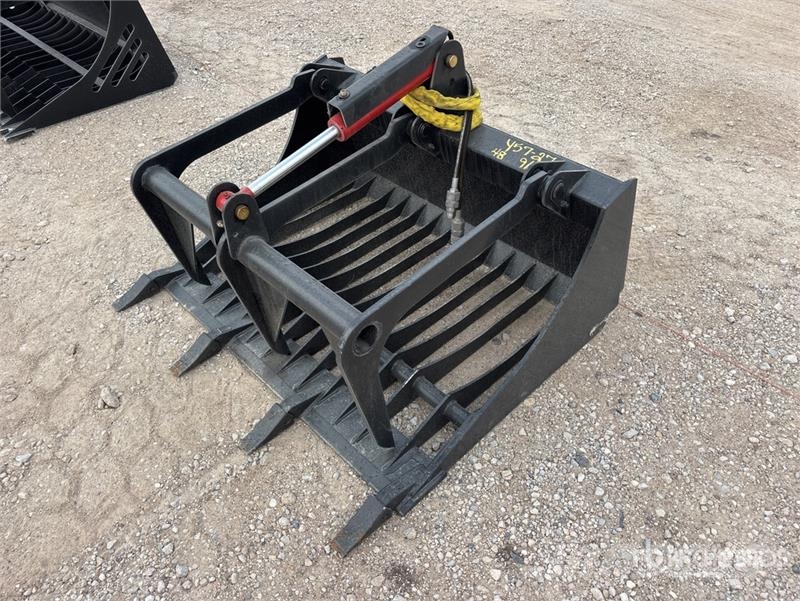 All-Star 48 in Rock w/Teeth Skid Steer Grapple (Un Grijpers