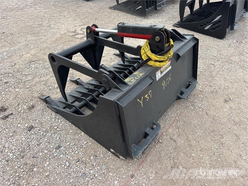 All-Star 48 in Rock w/Teeth Skid Steer Grapple (Un Grijpers