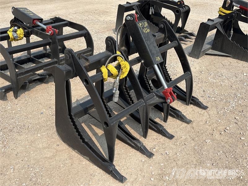 All-Star 48 in Skid Steer Root Rake (Unused) Ancinho virador