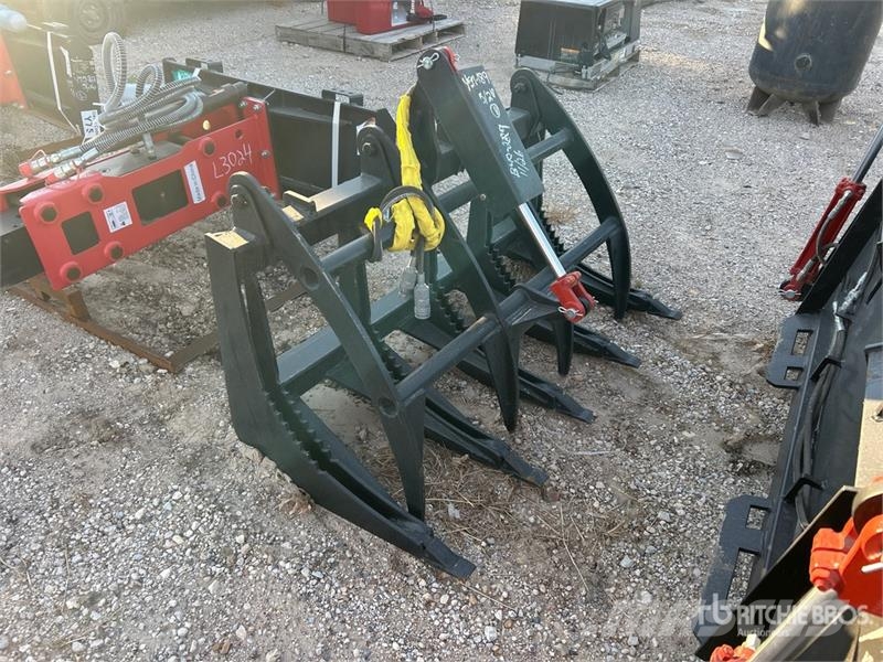  All Star 48 in Skid Steer Root Rake Rastrilladoras y rastrilladoras giratorias