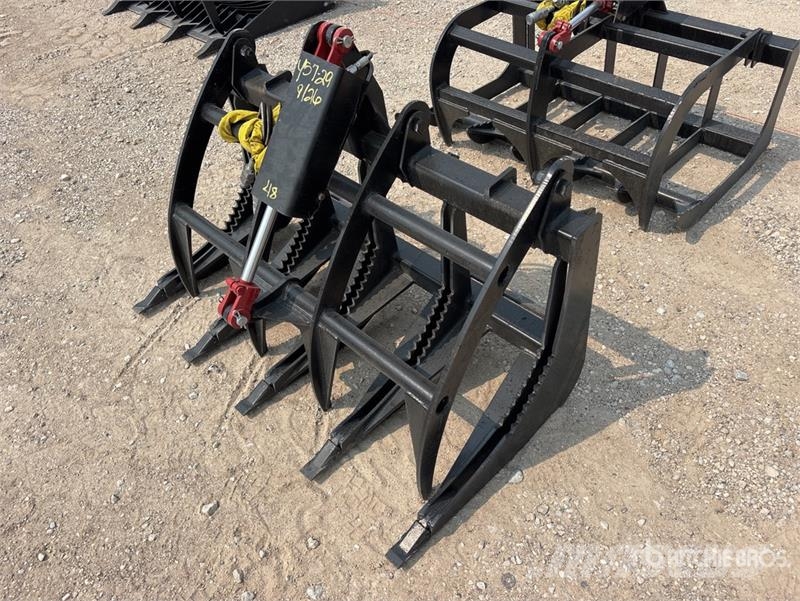 All-Star 48 in Skid Steer Root Rake (Unused) Ancinho virador