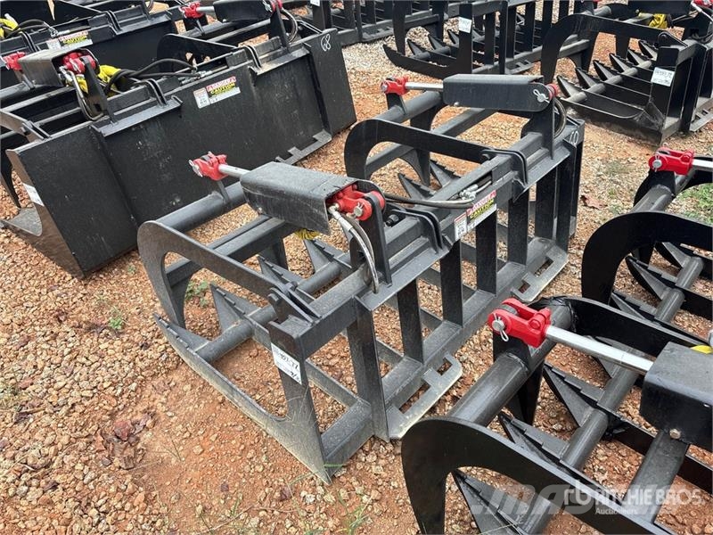  All-Star 60 in Root E-Series Skid Steer Grapple グラップル