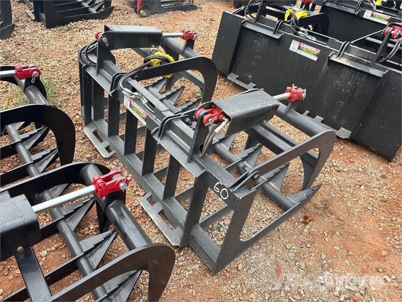  All-Star 60 in Root E-Series Skid Steer Grapple グラップル