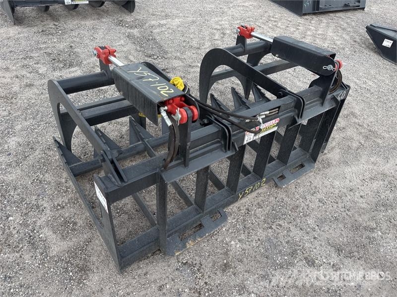 All-Star 60 in Skeleton Skid Steer Grapple (Unused 兩爪吊夾