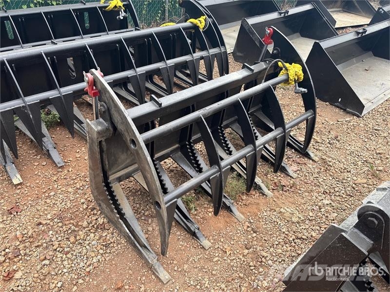 All-Star 60 in Skid Steer Root Rake テッダー・テッダーレーキ