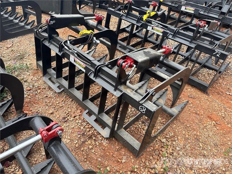  All-Star 68 in Root E-Series Skid Steer Grapple グラップル