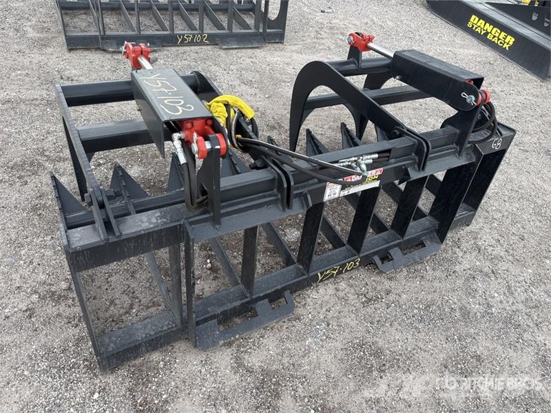 All-Star 68 in Skeleton Skid Steer Grapple (Unused Куки