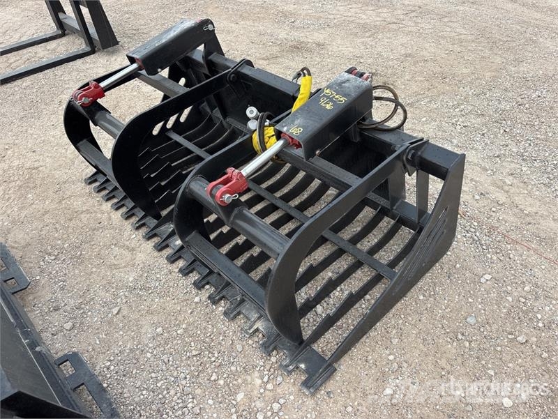 All-Star 68 in Skeleton Skid Steer Grapple Bucket Grijpers