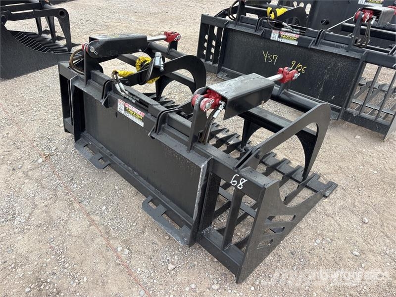 All-Star 68 in Skeleton Skid Steer Grapple Bucket Grijpers