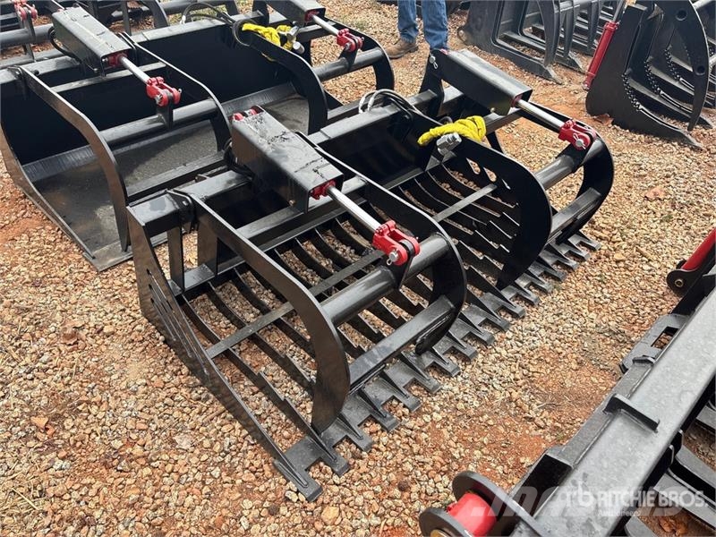  All-Star 68 in Skeleton Skid Steer Grapple グラップル