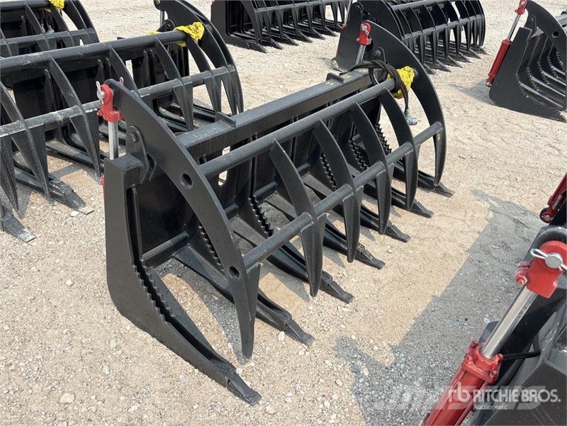  All-Star 72 in E-Series Skid Steer Root Rake (Unus Ancinho virador