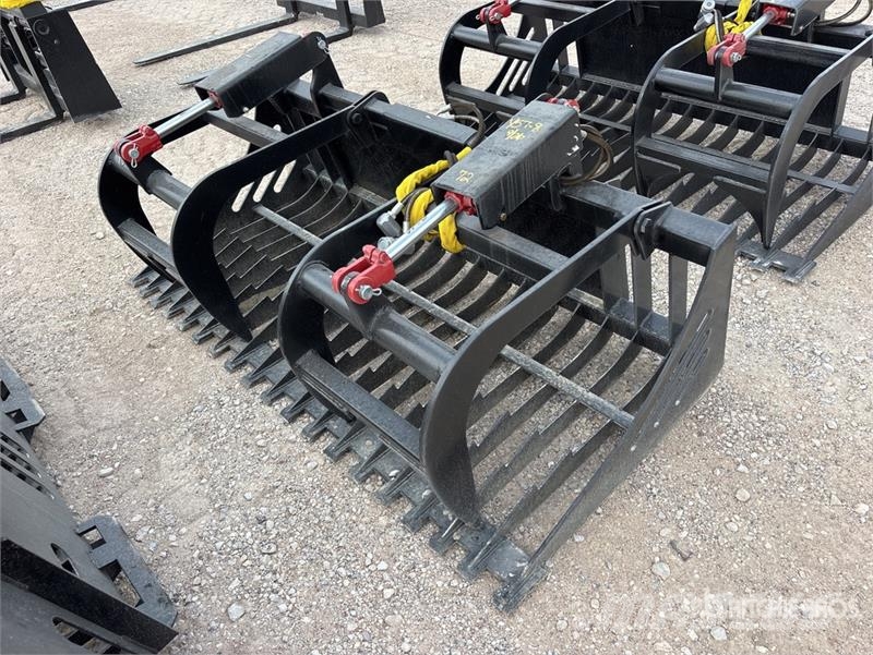 All-Star 72 in E-Series Rock Skid Steer Grapple (U Grijpers