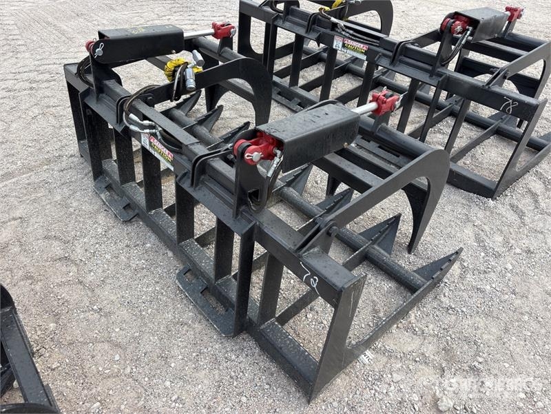 All-Star 72 in E-Series Root Skid Steer Grapple (U Grijpers