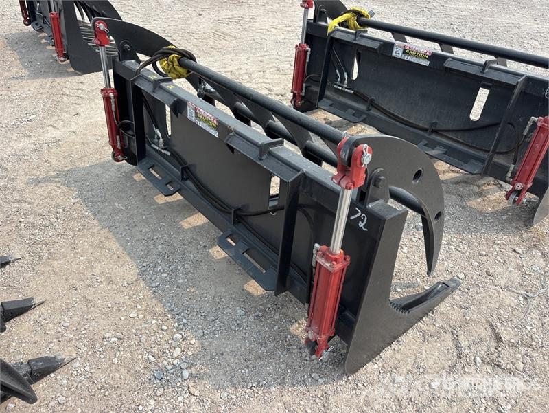  All-Star 72 in E-Series Skid Steer Root Rake (Unus Ancinho virador