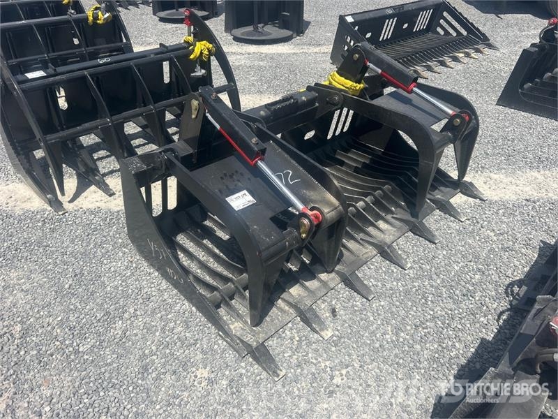  All-Star 72 in Rock Skid Steer Grapple (Unused) Grijpers