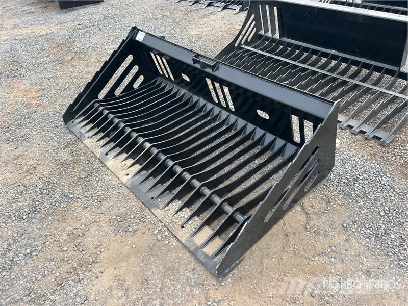 All-Star 72 in Rock Skid Steer Bucket (Unused) Žlice