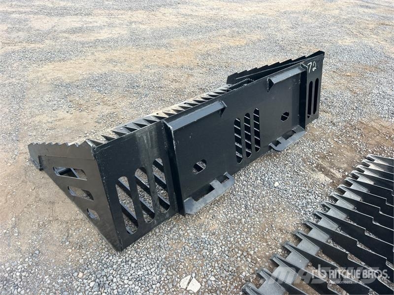 All-Star 72 in Rock Skid Steer Bucket (Unused) Žlice