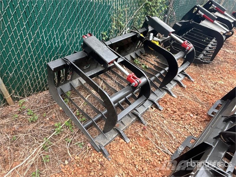  All-Star 72 in Rock Skid Steer Grapple Bucket (Unu グラップル