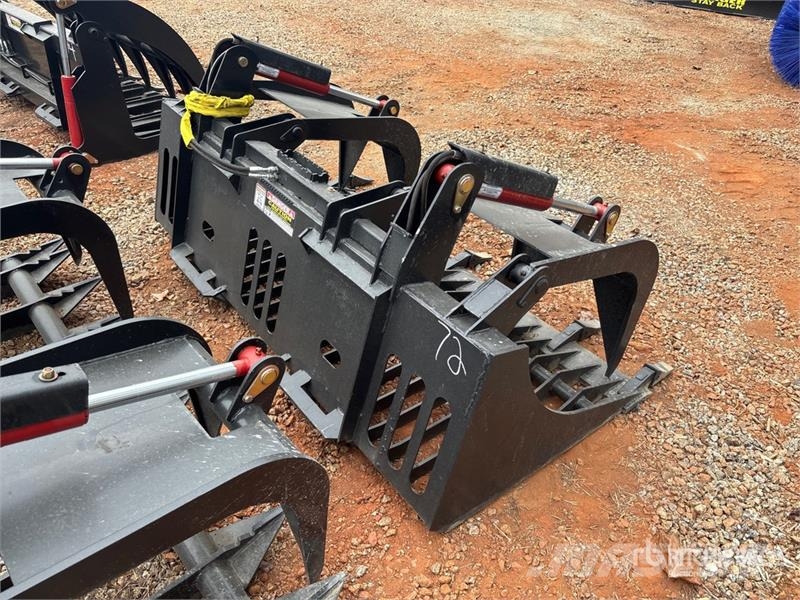  All-Star 72 in Rock Skid Steer Grapple Bucket グラップル