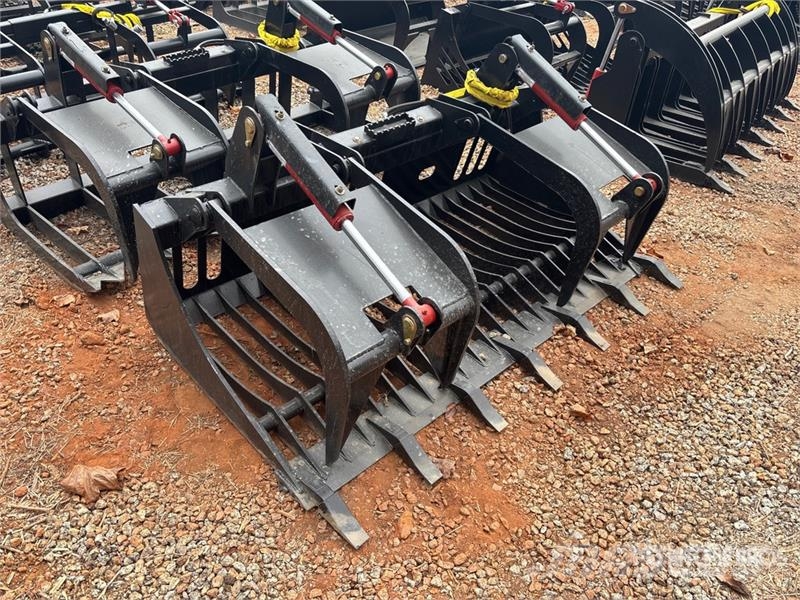  All-Star 72 in Rock Skid Steer Grapple Bucket グラップル