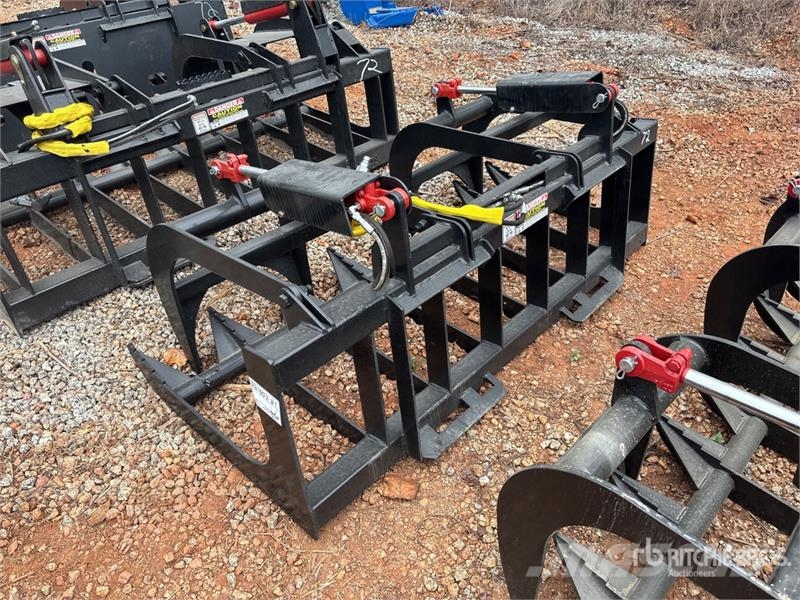  All-Star 72 in Root E-Series Skid Steer Grapple グラップル