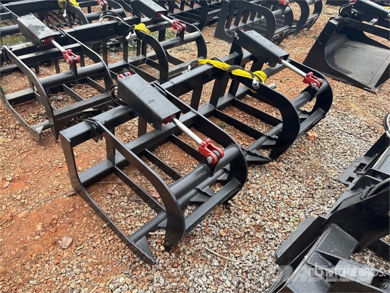  All-Star 72 in Root E-Series Skid Steer Grapple グラップル